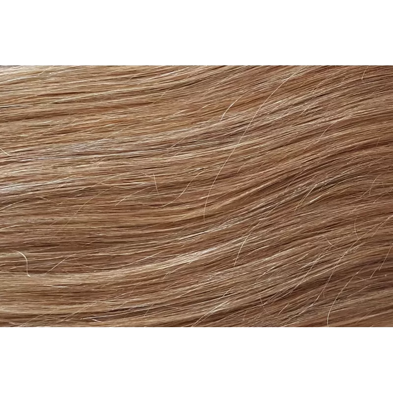 Clip-In Natural Hair 50cm Set - 3 Wefts - #18 Medium Natural Blonde