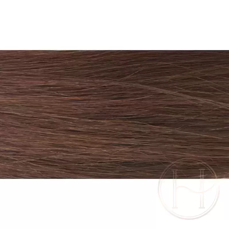 5 Natural Brown 70cm GoldLine KERATIN 20pcs. REMY Flat MINI BONDS