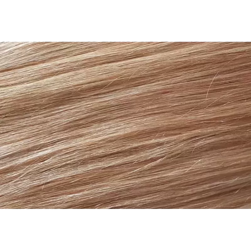 16 Medium Light Blonde Natural Hair 50cm Clip-in Set 3 Wefts