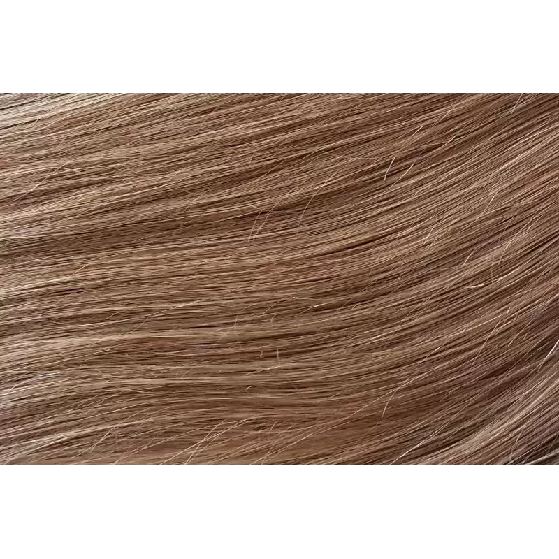 12 średni złoty blond włosy naturalne 50cm zestaw clip in 3taśmy