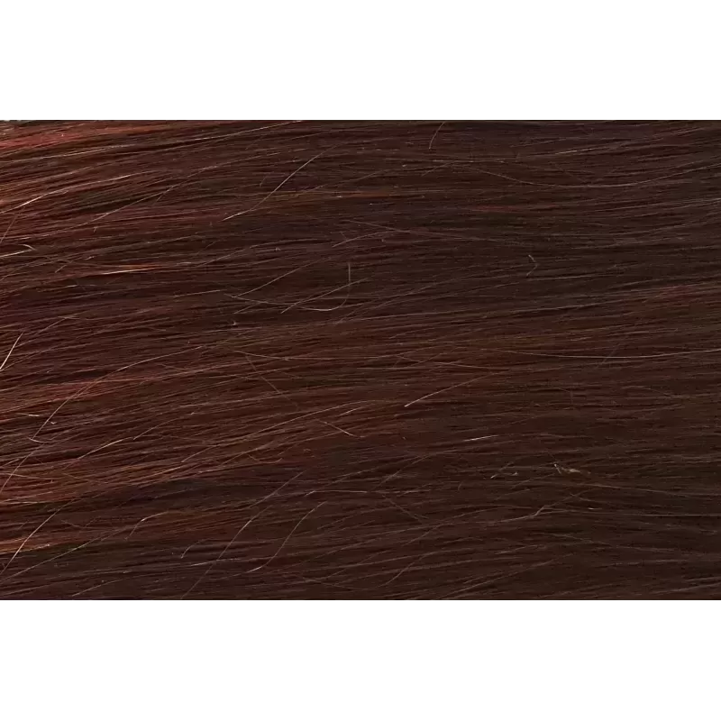 4 brąz włosy naturalne 40cm zestaw clip in 3taśmy