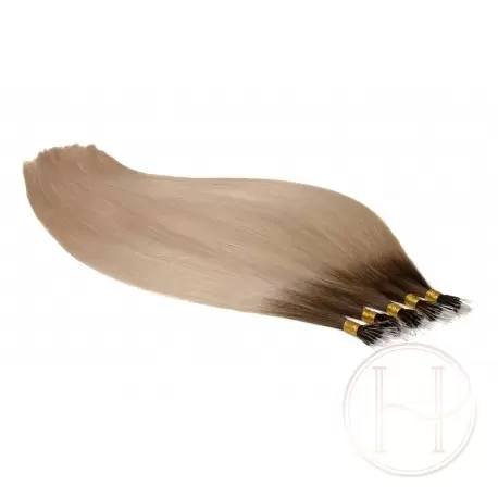 AB arctic blonde 50cm GoldLine ULTRADŹWIĘKI 20szt. REMY flat MINI BONDES 0,8g