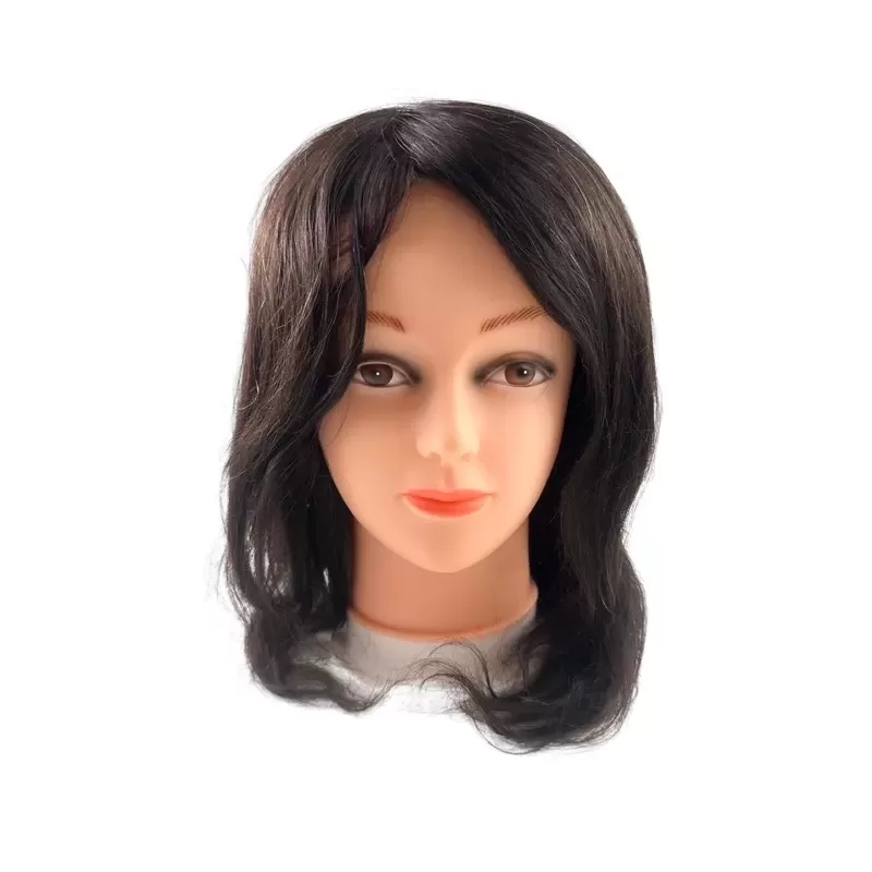Hairdressing Training Head, Natural Hair