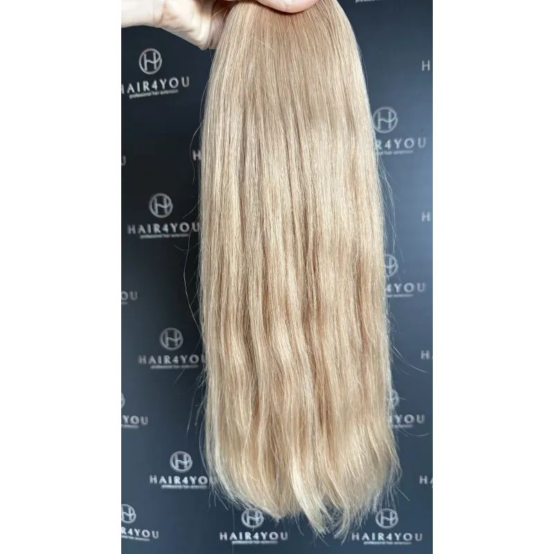 14 naturalny blond 50cm włosy GoldLine SOFT luźna kitka 25g