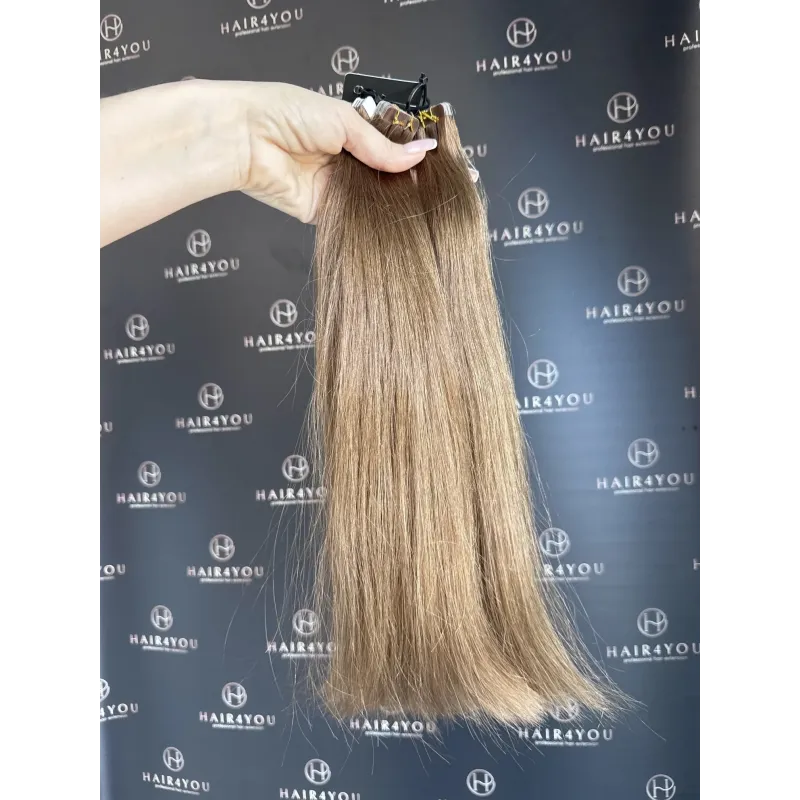 42cm 91g VIRGIN SLAVIC HAIR tape-in 24 sandwiches