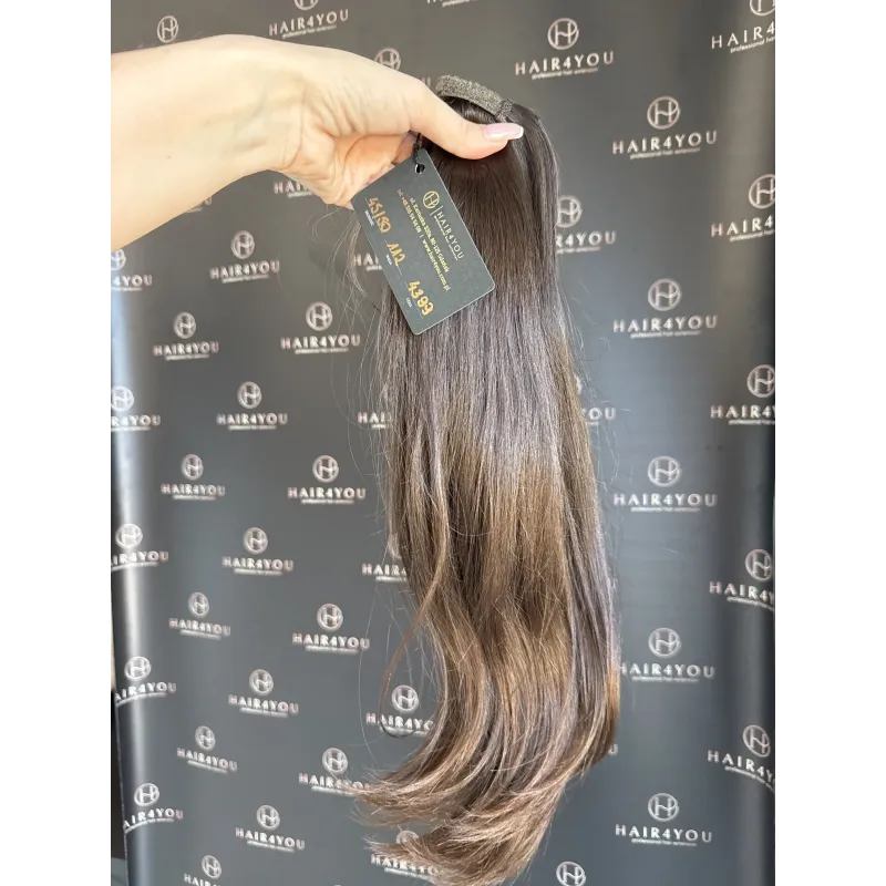 45/50cm 112g WŁOSY SŁOWIAŃSKIE DZIEWICZE kitka clip in