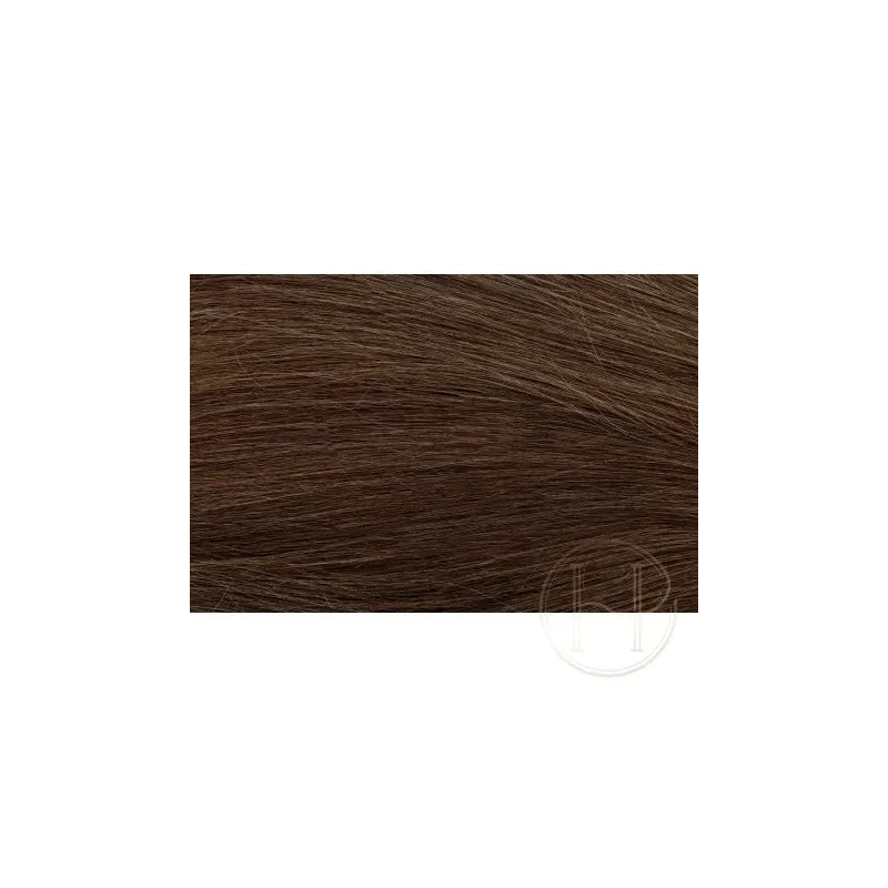 3 Soft Brown 30cm BABYHAIR 20pcs. REMY Flat MINI BONDS Keratin Ultrasound