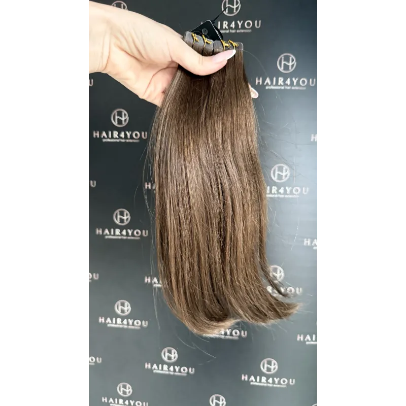 38cm 86g Virgin Slavic Tape-In Hair Extensions (22 Sandwiches)