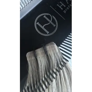P81/601 Carmel Latte NEW 50cm SLIM TAPE ON 3cm GoldLine SOFT Hair