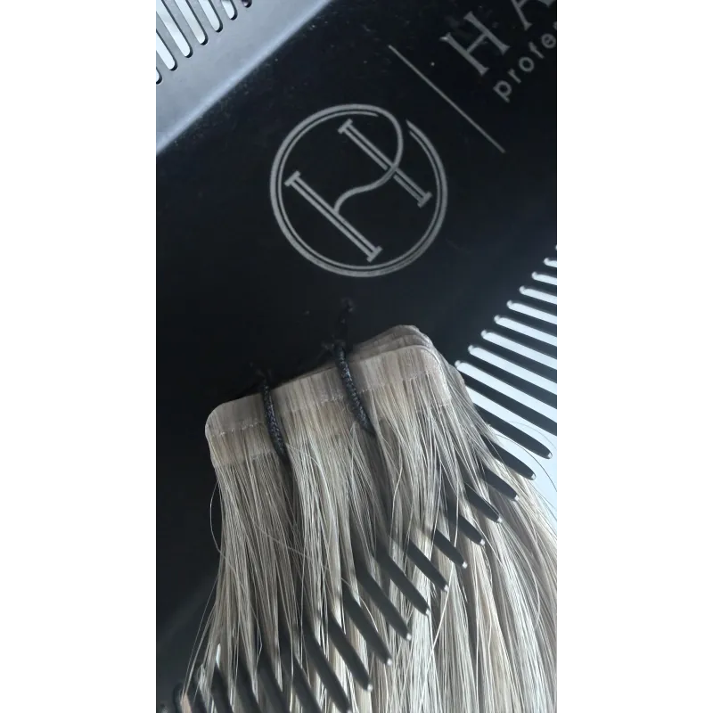 8/22 Nicea Blonde 50cm SLIM TAPE ON 3cm GoldLine WAVE Hair