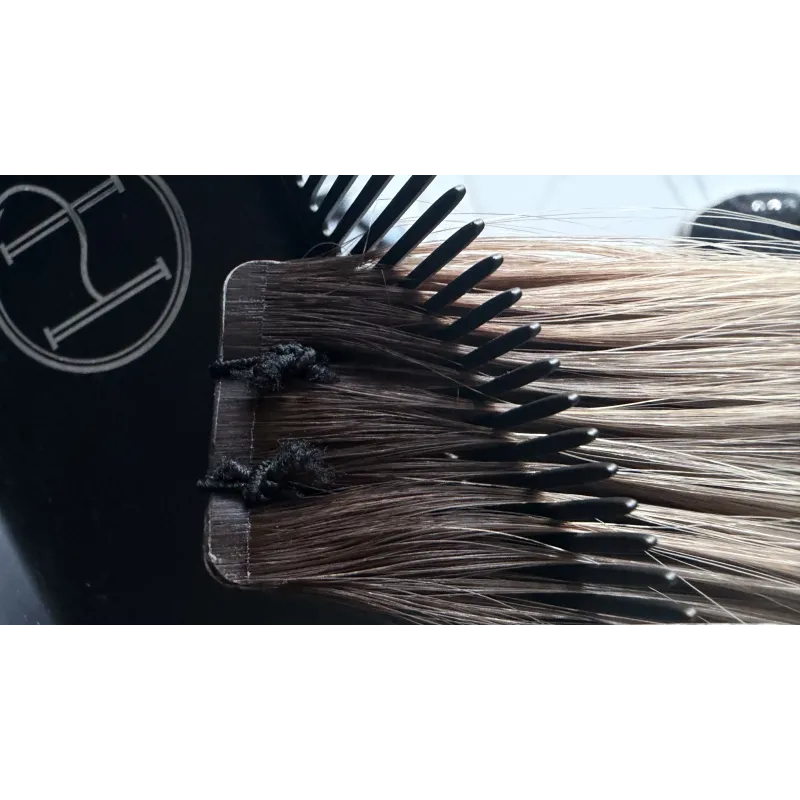 HB Hollywood Bronde 60cm SLIM TAPE ON 3cm GoldLine SOFT