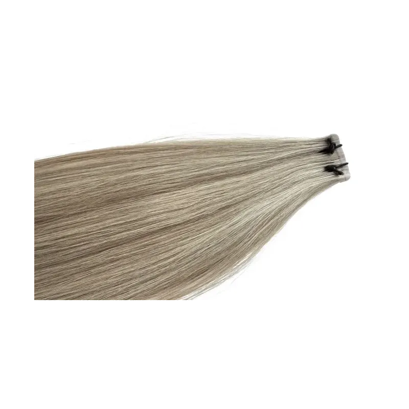 P8/60 carmel latte NEW 60cm SLIM TAPE ON 3cm włosy GoldLine SOFT