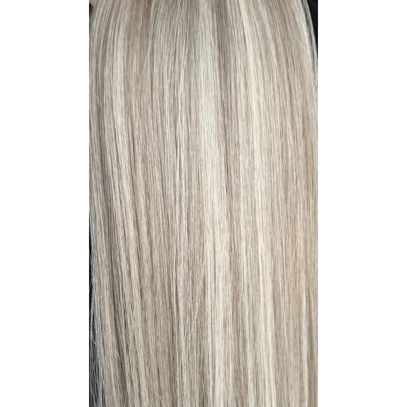 P8/60 carmel latte NEW 60cm SLIM TAPE ON 3cm włosy GoldLine SOFT