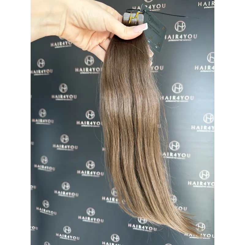 42cm 47g VIRGIN SLAVIC HAIR Tape-In 12 Sandwiches