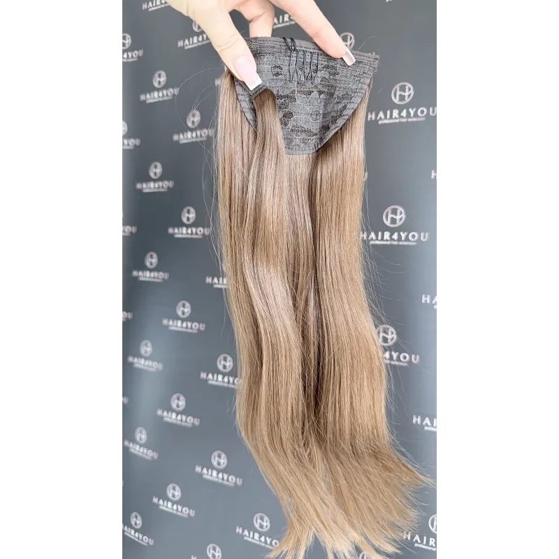 45/50cm 82g WŁOSY SŁOWIAŃSKIE DZIEWICZE kitka clip in