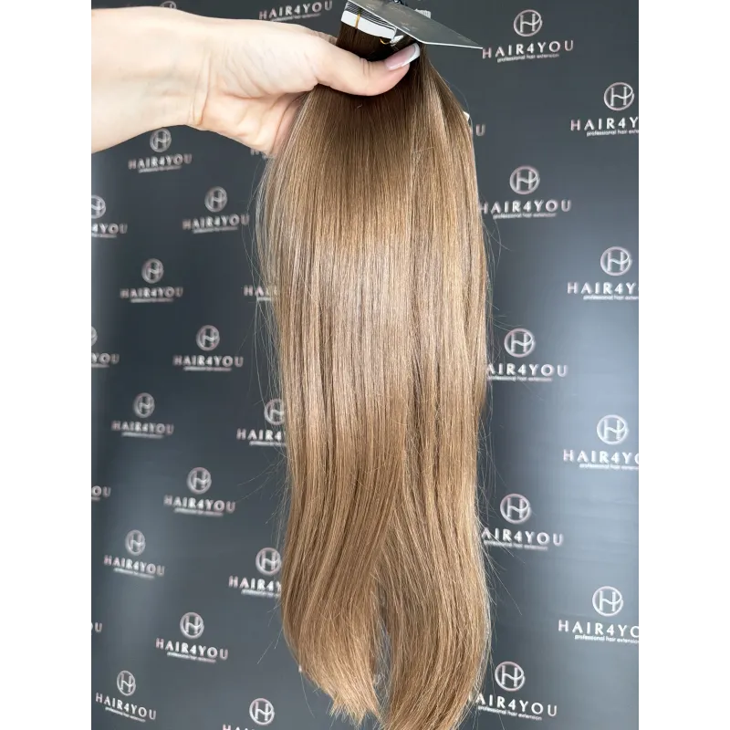 47cm 118g Virgin Slavic Tape-In Hair Extensions (26 Sandwiches)