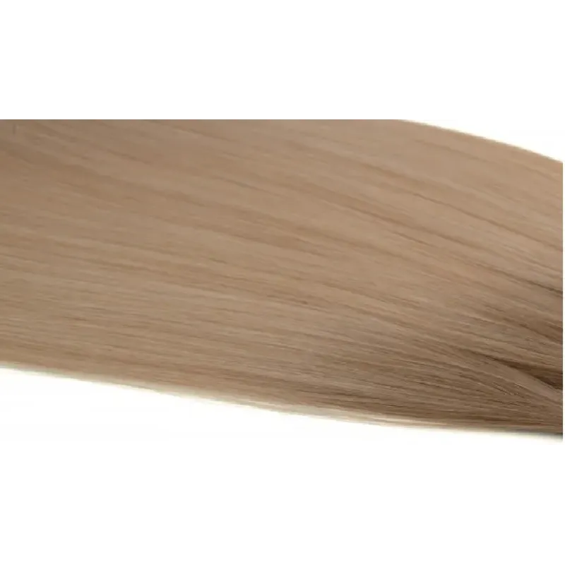 BB bergen blonde 60cm FLAT KERATYNA włosy GoldLine SOFT mini bondes