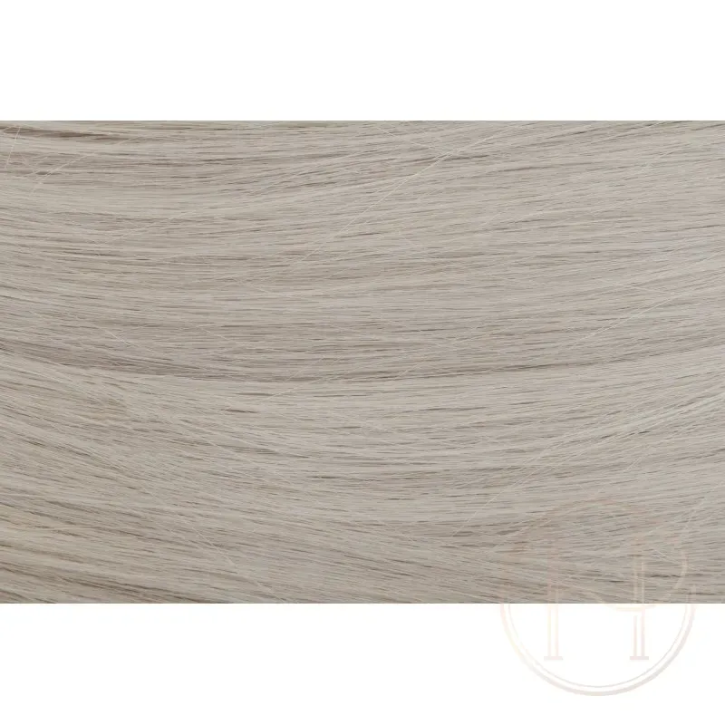 Silver 50cm INVISIBLE Clip In Set GoldLine