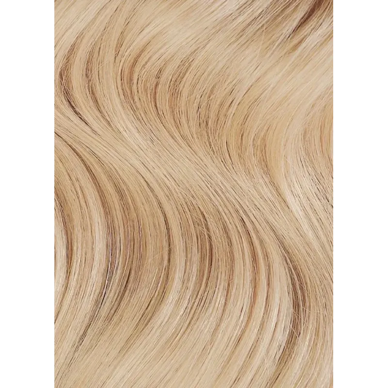 24 Medium Blonde 50cm Flat Keratin GoldLine WAVE Hair Extensions