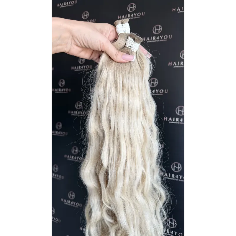 LuxLine wavy bulk hair ponytail 60cm 7/10.0 100g