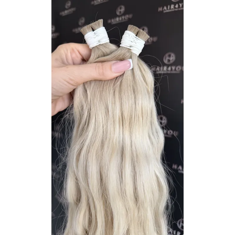 LuxLine wavy bulk hair ponytail 60cm 7/10.0 100g