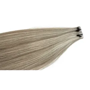 P81/601 carmel latte NEW 30cm SLIM TAPE ON 3cm hair GoldLine SOFT