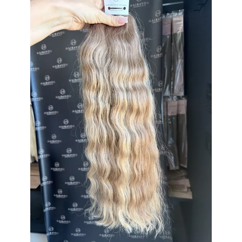 60cm 139g Single Donor Slavic Hair Ponytail