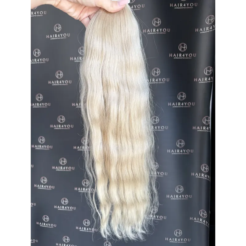 65cm 96g Single Donor Slavic Hair Ponytail