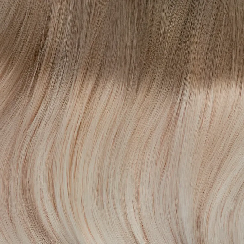 ALASKA s51-71/201 NEW 40cm Flat Keratin Hair Extensions GoldLine SOFT Mini Bonds
