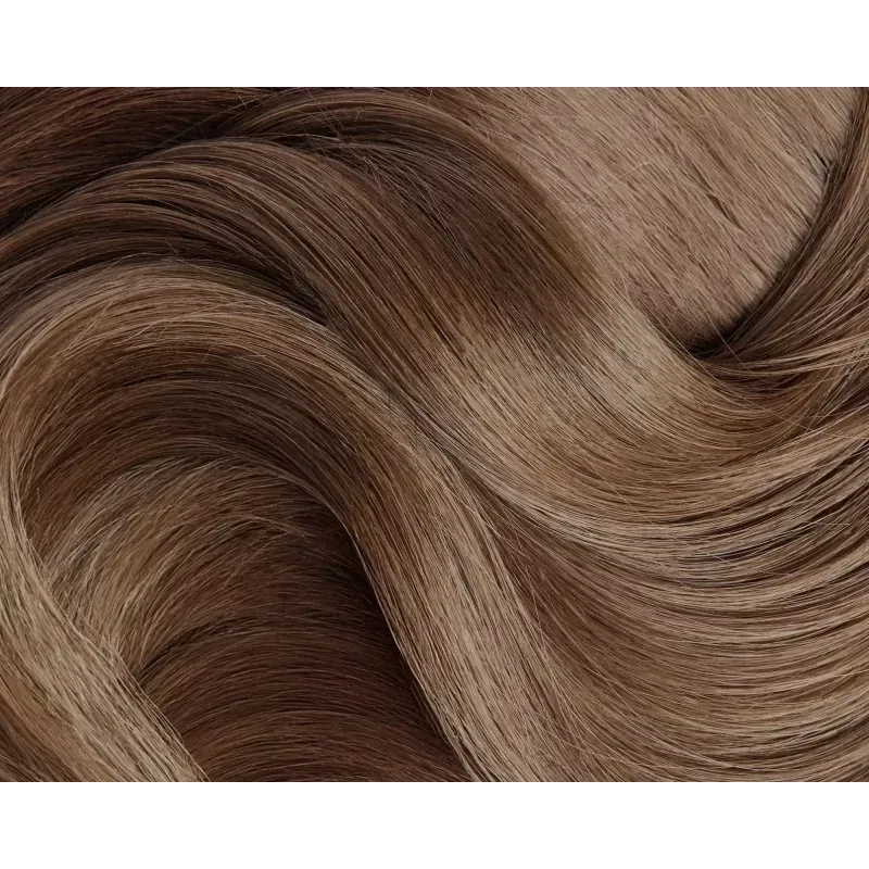 DARK TRUFFLE #4 NEW 50cm Invisible XXS Weft - Tissage, Hollywood, Genius, Sew-In