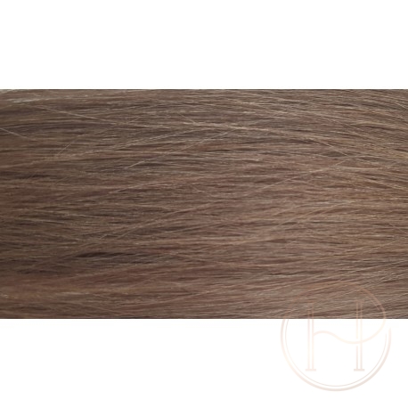 5 naturalny brąz 50cm GoldLine MIKRORINGI 20szt. REMY