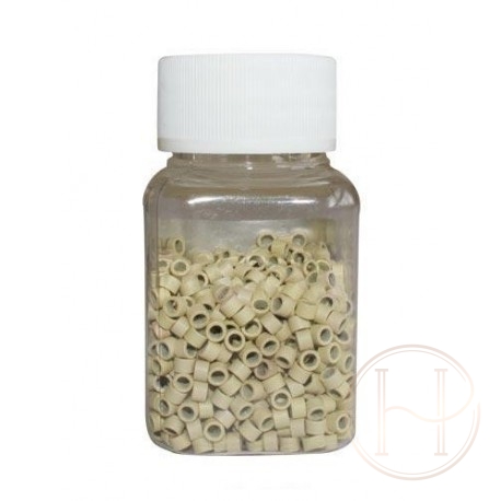 Microringi z gwintem blond 100szt Microringi z gwintem blond 100szt