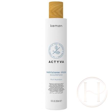 Kemon Actyva Nutrizione Ricca Szampon 250ml SUCHE