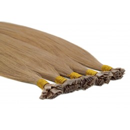 14 ciemny naturalny brąz 60cm GoldLine MIKRORINGI 20szt. REMY