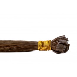 4 brąz 50cm GoldLine MIKRORINGI 20szt. REMY