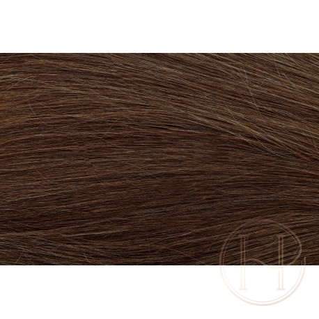 3 stonowany ciemny brąz 50cm GoldLine MIKRORINGI 20szt. REMY 0,8g
