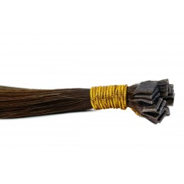 4 brąz 50cm GoldLine MIKRORINGI 20szt. REMY