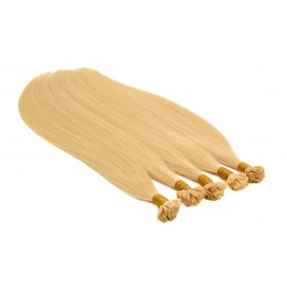 22 beżowy blond 50cm GoldLine ULTRADŹWIĘKI 20szt. REMY 0,8g flat MINI BONDES