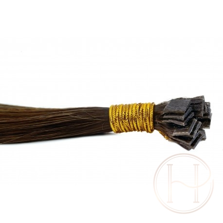 4 brąz 50cm GoldLine MIKRORINGI 20szt. REMY