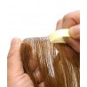 1b bardzo ciemny brąz Włosy na taśmie silikonwej 50cm skin weft TAPE ON