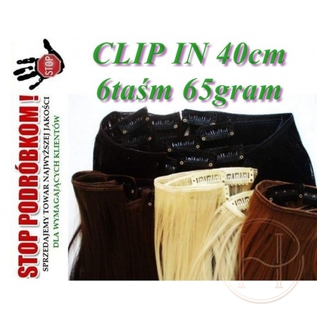 ZESTAW CLIP IN standard 6taśm 65GRAM