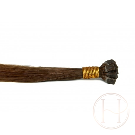 6 jasny brąz 50cm GoldLine MIKRORINGI 20szt. REMY 6 jasny brąz 50cm GoldLine MIKRORINGI 20szt. REMY