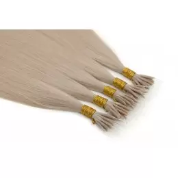 silver 50cm GoldLine ULTRADŹWIĘKI 20szt. REMY flat MINI BONDES 0,8g