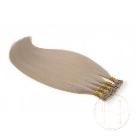 silver 50cm GoldLine ULTRADŹWIĘKI 20szt. REMY flat MINI BONDES 0,8g