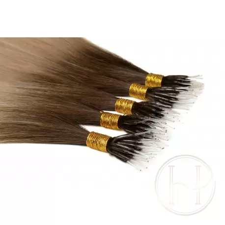AB arctic blonde 50cm GoldLine ULTRADŹWIĘKI 20szt. REMY flat MINI BONDES 0,8g
